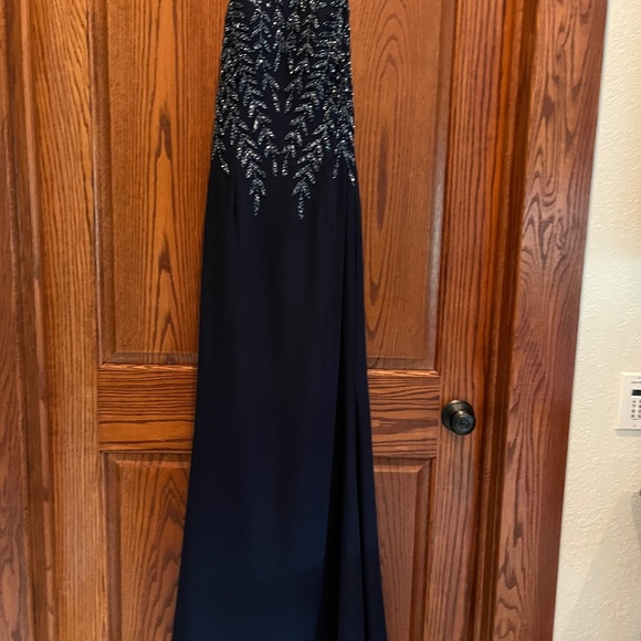 Adrianna Papell Dresses & Skirts - Beautiful Navy Blue Formal Gown